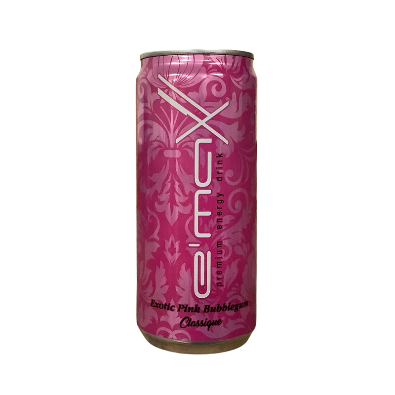 Emax Premium Energy Drink Pink Bubblegum Classique 300ml