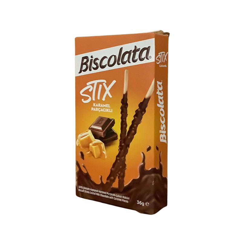 Biscolata Stix Caramel 36g