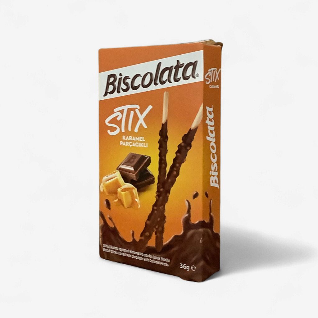 Biscolata Stix Caramel 36g