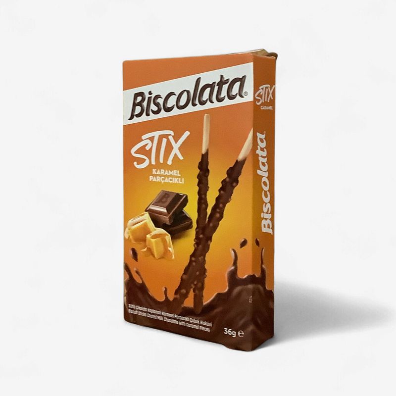Biscolata Stix Caramel 36g