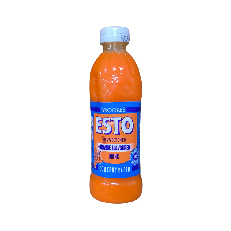 Brookes Esto Unsweetened Orange Flavoured Drink Concentrated 200ml