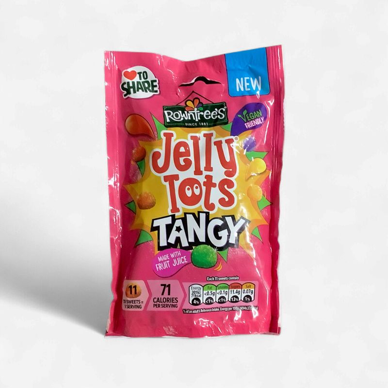 Rowntree's Jelly Tots Tangy 140g