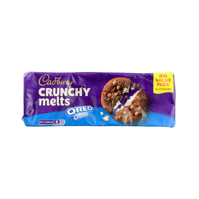 Cadbury Crunchy Melts Oreo Creme  312g