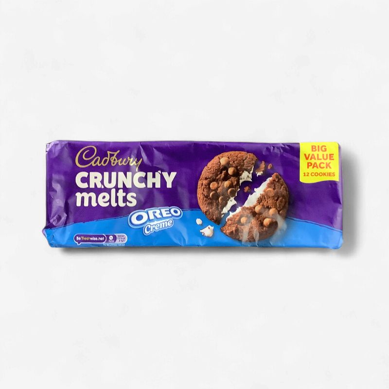 Cadbury Crunchy Melts Oreo Creme  312g