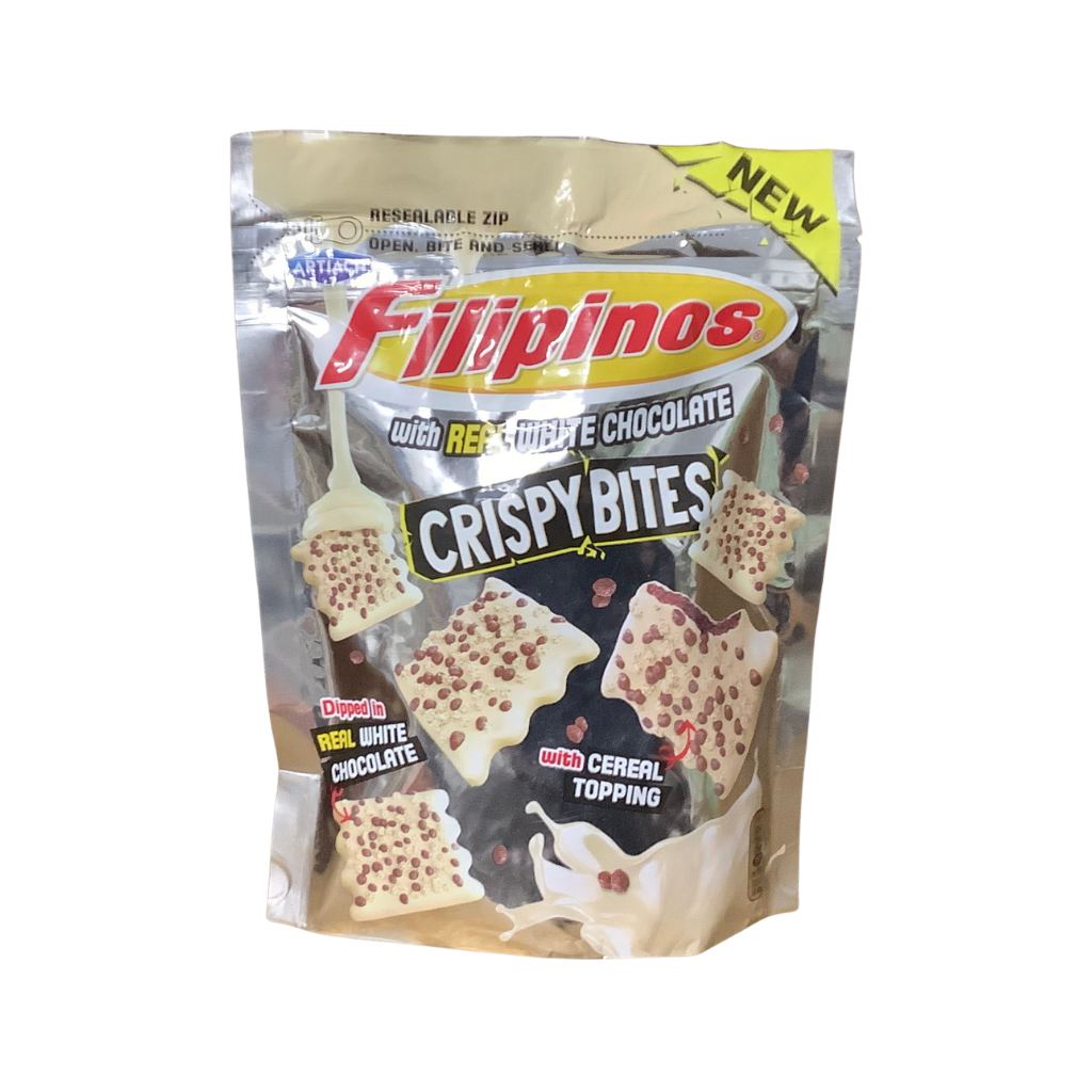 Filipinos Crispy Bites With Real White Chocolate 100g