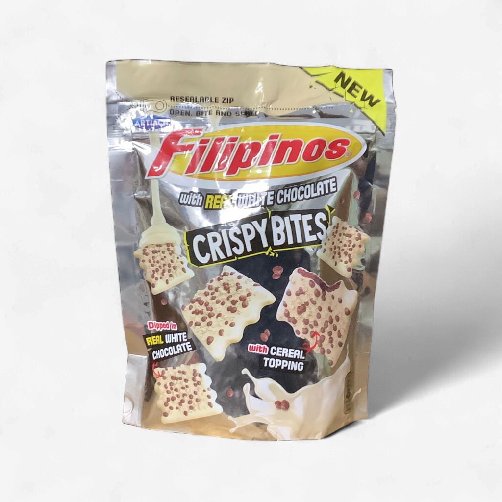Filipinos Crispy Bites With Real White Chocolate 100g