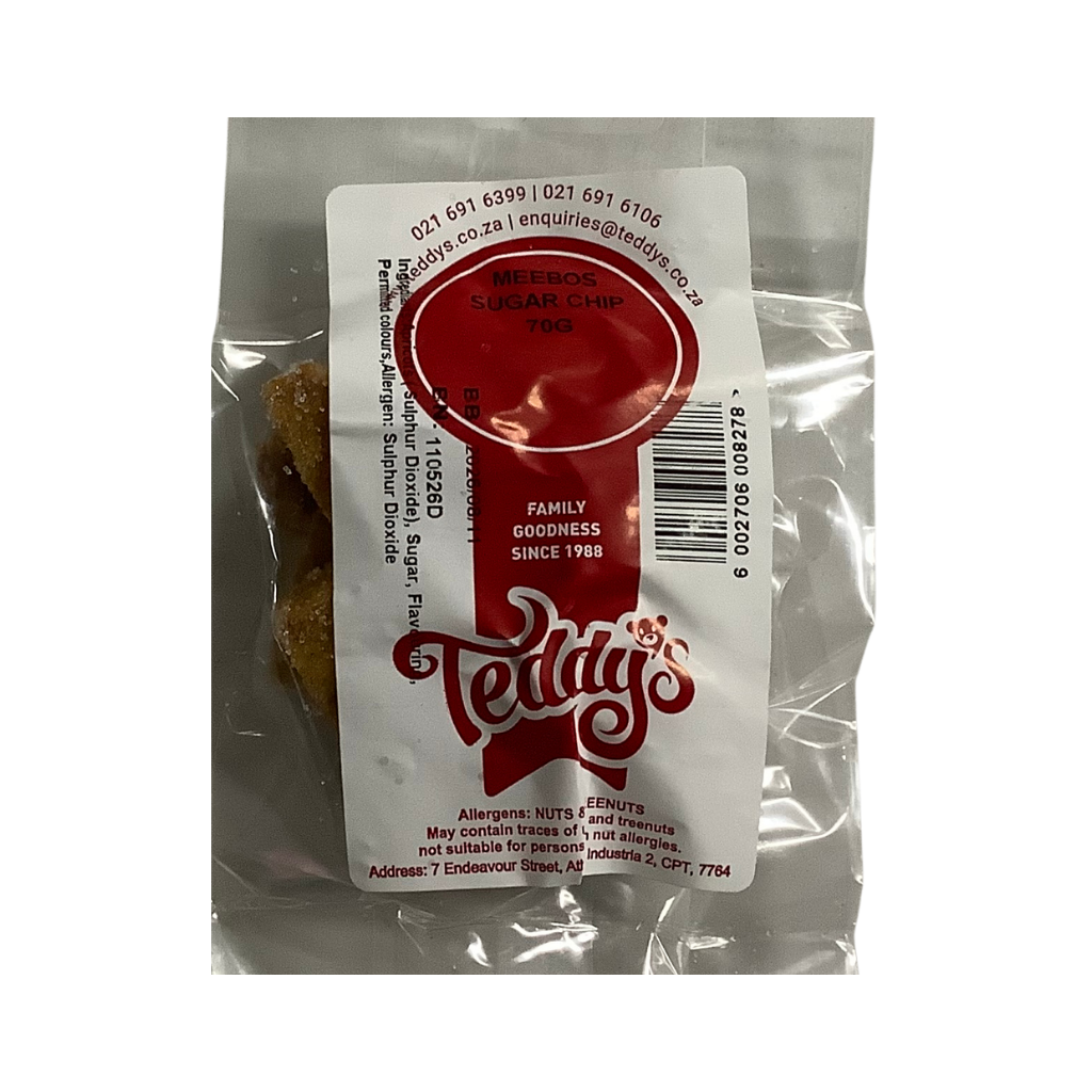 Teddy's Meebos Sugar Chip 70g