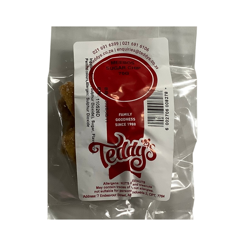 Teddy's Meebos Sugar Chip 70g