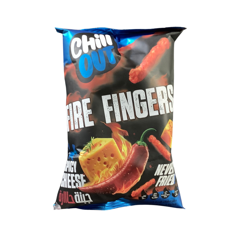 Chill Out Fire Fingers Spicy Cheese 50g