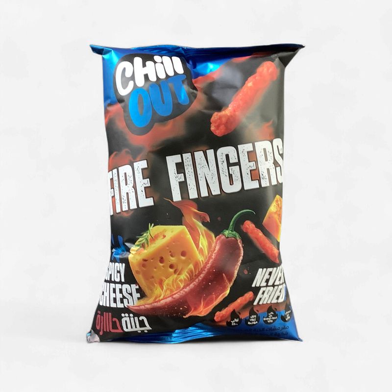 Chill Out Fire Fingers Spicy Cheese 50g