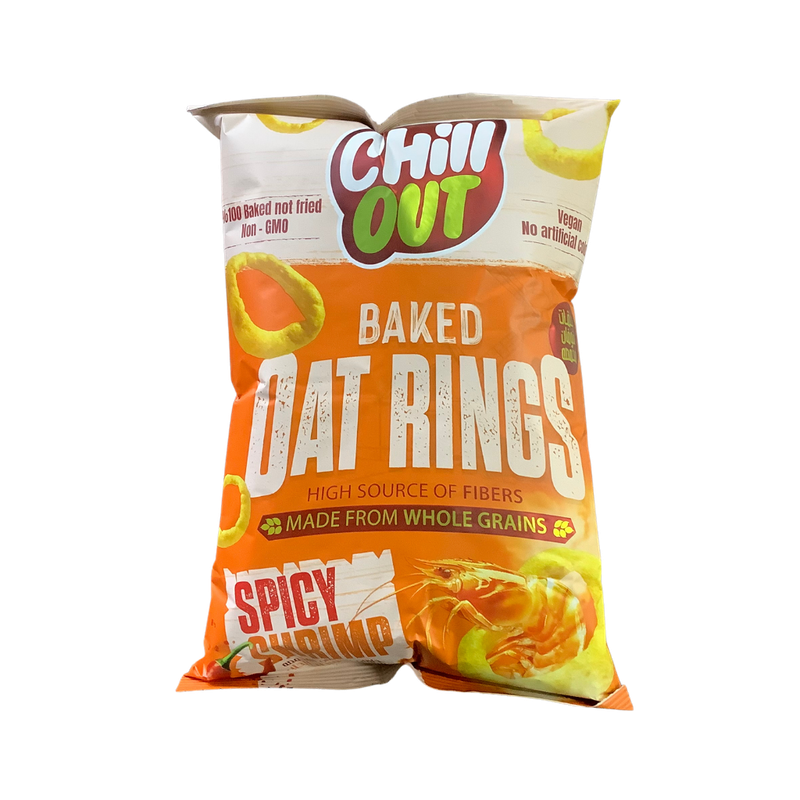 Chill Out Oat Rings Spicy Shrimp 50g