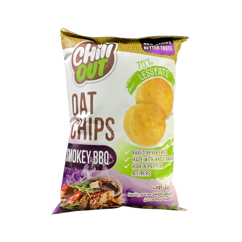 Chill Out Oat Chips Smokey BBQ 50g