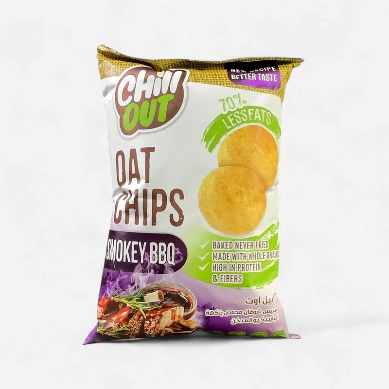 Chill Out Oat Chips Smokey BBQ 50g