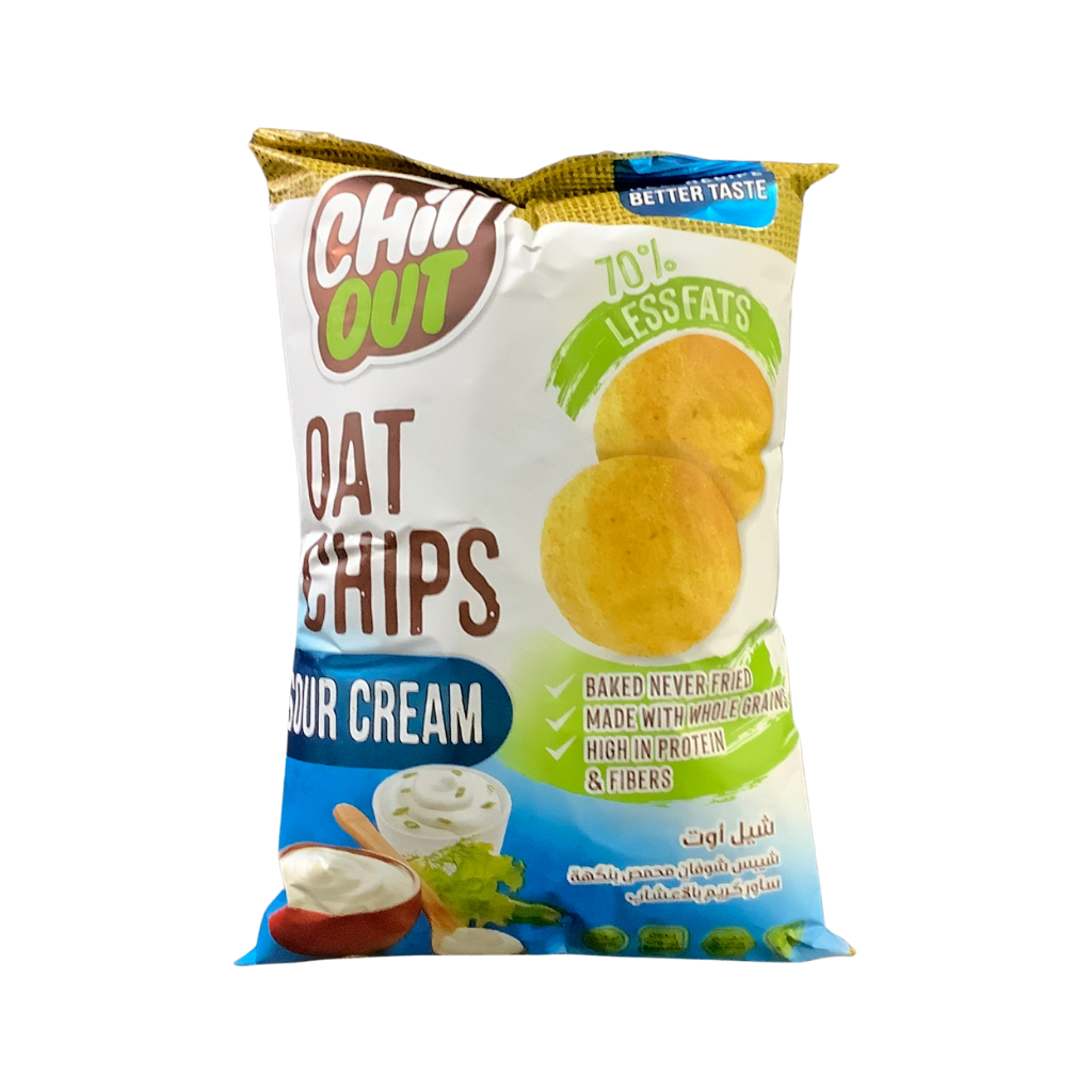 Chill Out Oat Chips Sour Cream 50g
