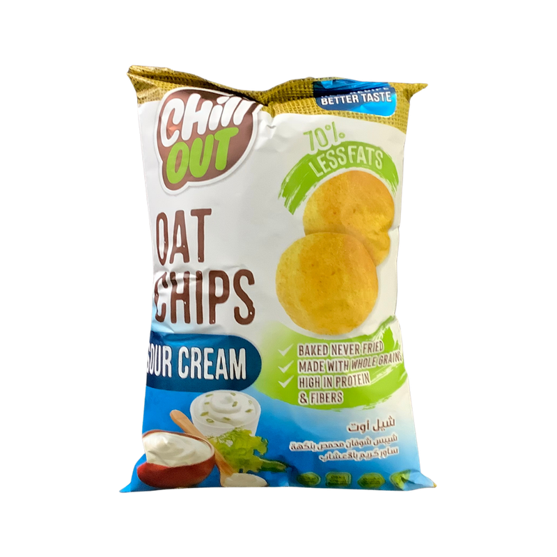 Chill Out Oat Chips Sour Cream 50g