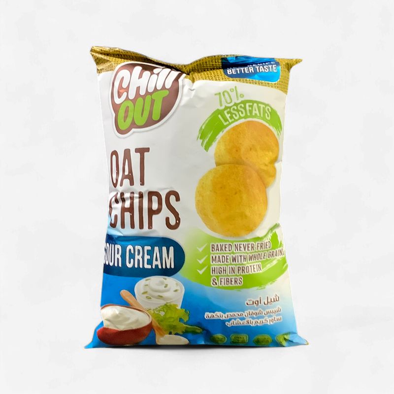 Chill Out Oat Chips Sour Cream 50g