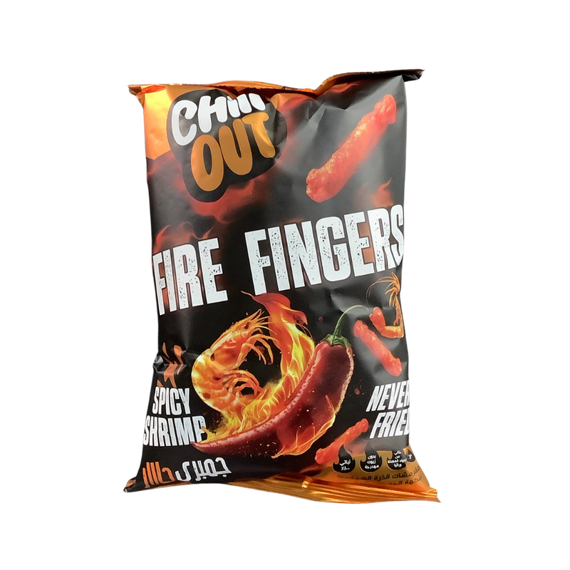 Chill Out Fire Fingers Spicy Shrimp 50g