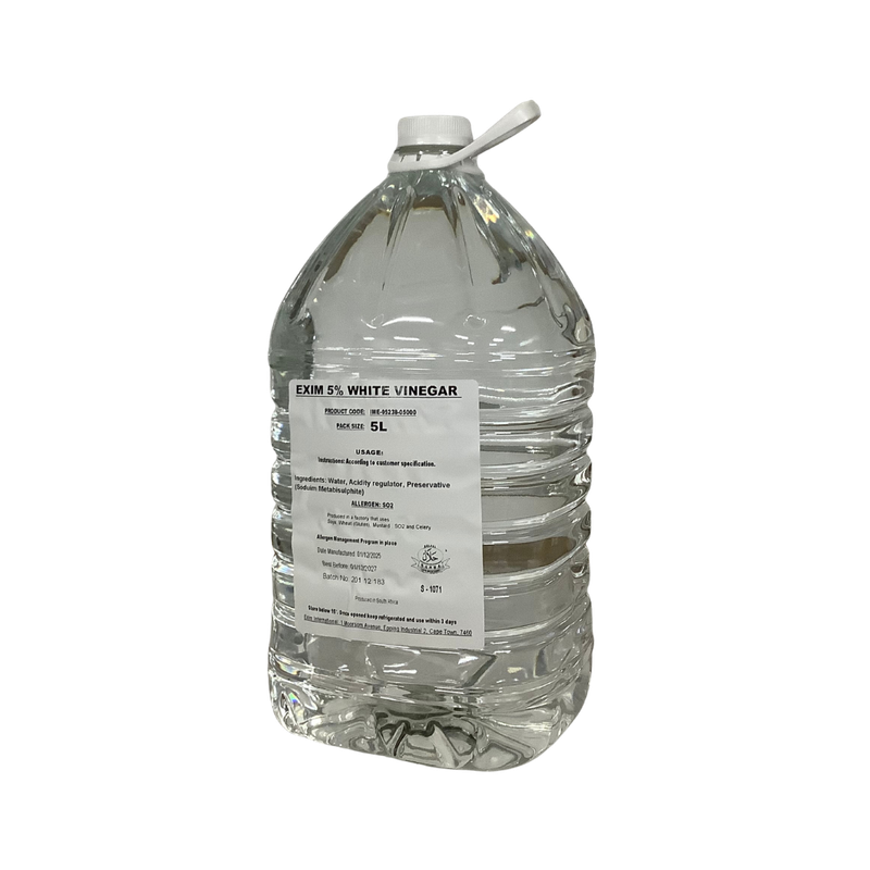 Exim 5% White Vinegar 5 Litre