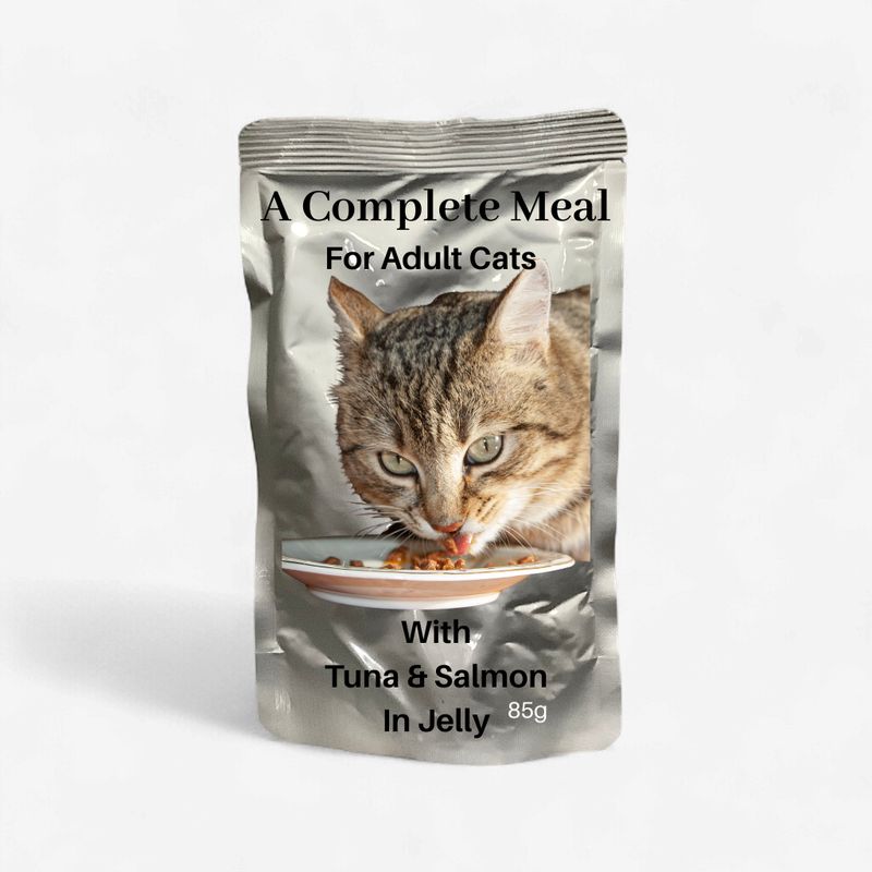 Comfy Cat With Tuna &amp; Salmon in Jelly Pouch 85g