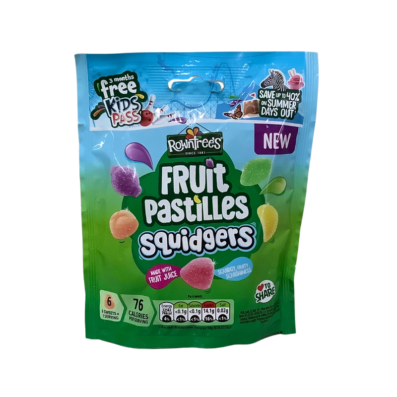 Rowntree's Fruit Pastilles Squidgers 120g