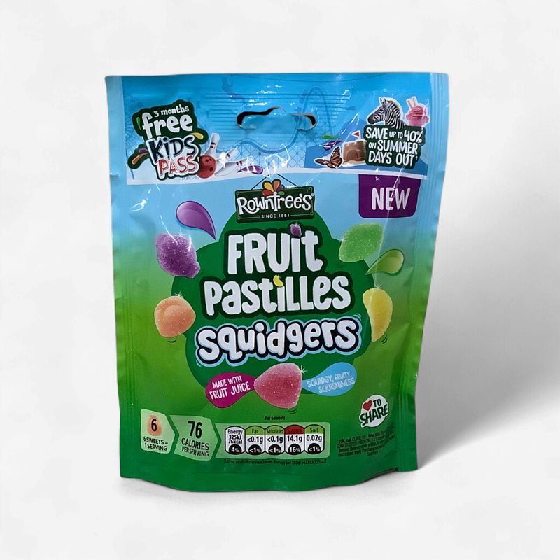 Rowntree's Fruit Pastilles Squidgers 120g