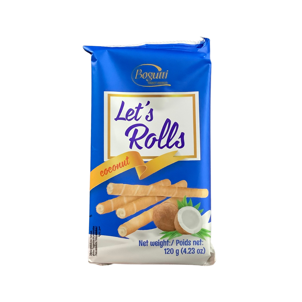 Bogutti Let's Rolls Coconut 120g