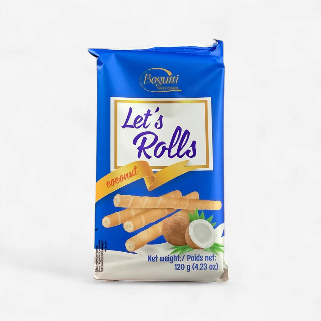 Bogutti Let's Rolls Coconut 120g