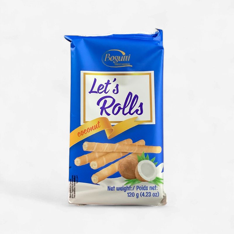 Bogutti Let's Rolls Coconut 120g