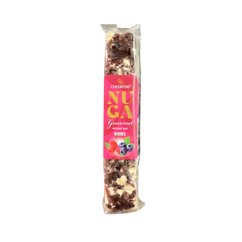 Cretamel Nuga Gourmet Nougat Bar Berries 100g