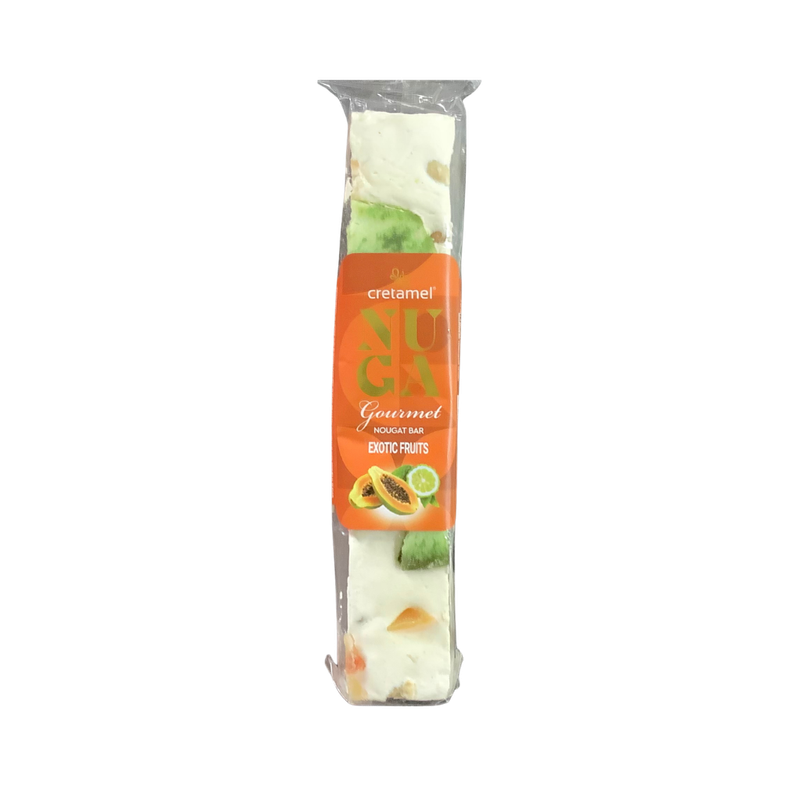 Cretamel Nuga Gourmet Nougat Bar Exotic Fruits 100g