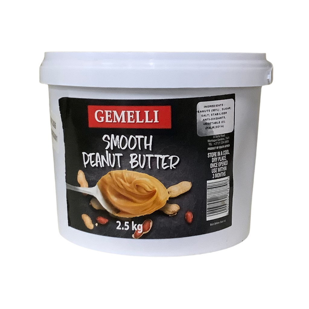Gemelli  Smooth Peanut Butter 2.5kg