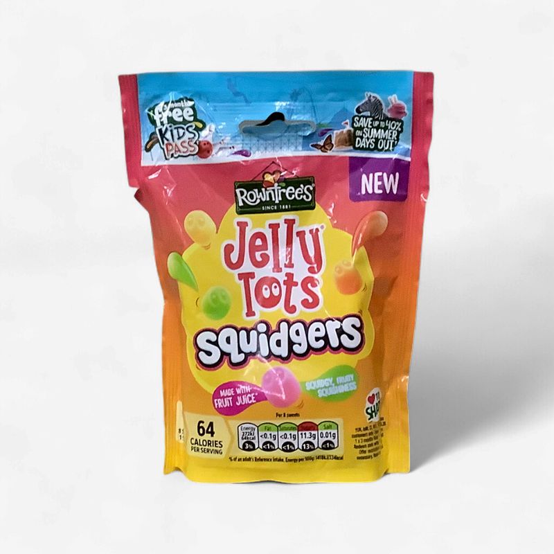 Rowntree's Jelly Tots Squidgers 120g