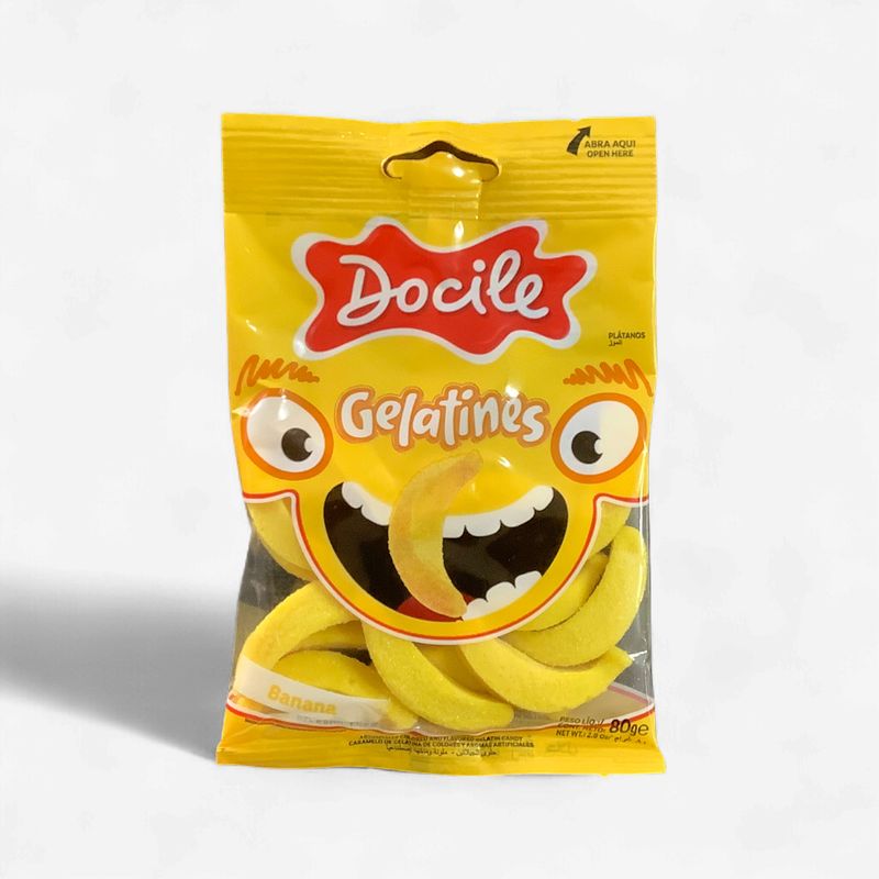 Docile Gelatines Banana 80g