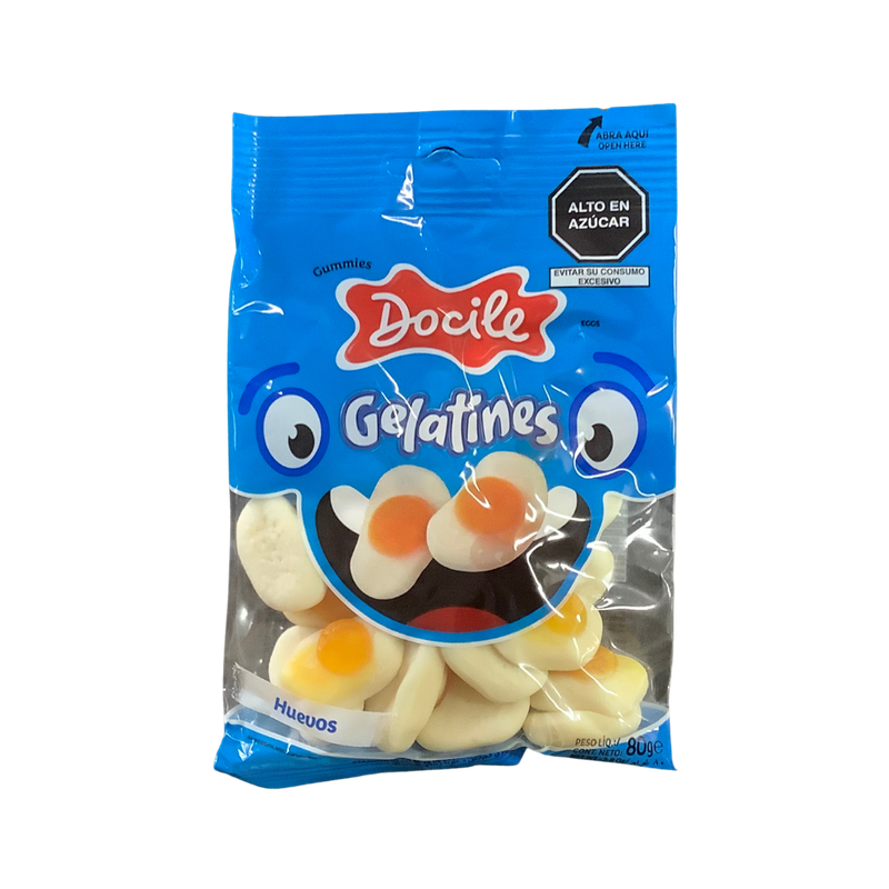 Docile Gelatines Huevos 80g