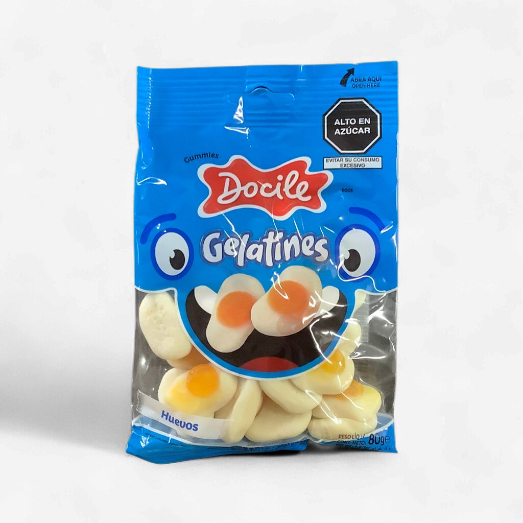 Docile Gelatines Huevos 80g