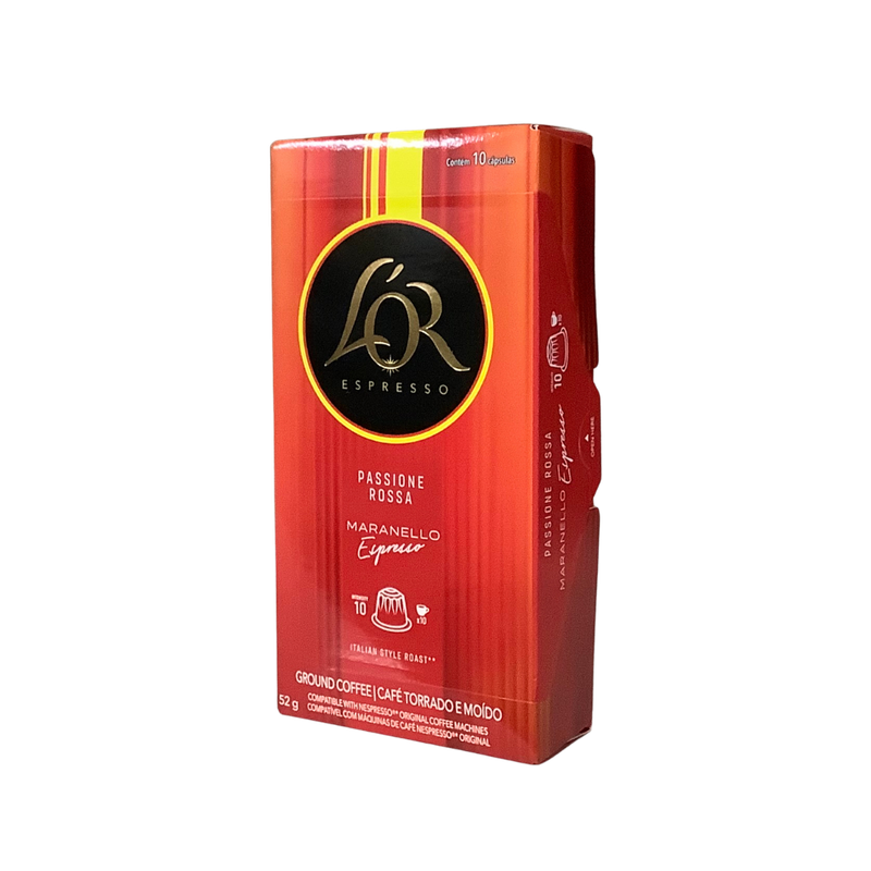 LOR Maranello Espresso Passione Rossa 52g/10 Capsules