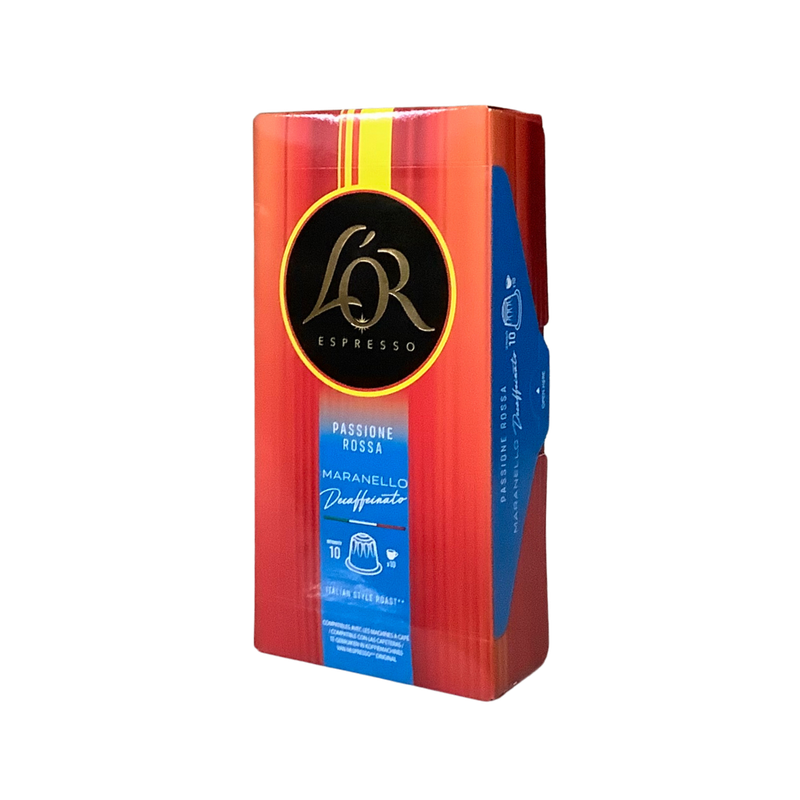 LOR Maranello Decaffeinato Passione Rossa 52g/10 Capsules