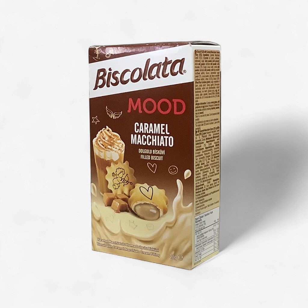 Biscolata Mood Caramel Machiato Chocolate 40g