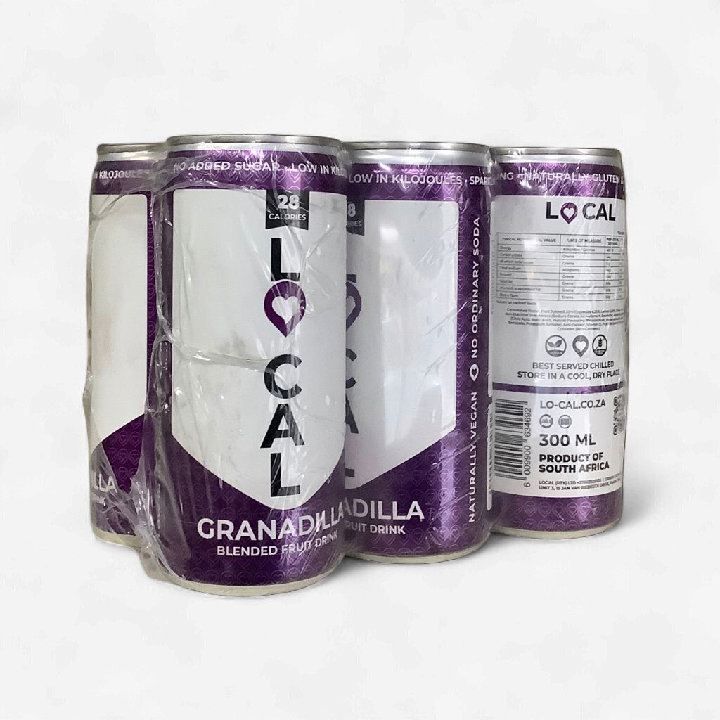 Lo-Cal Granadilla Fruit Soda  6 x 300ml