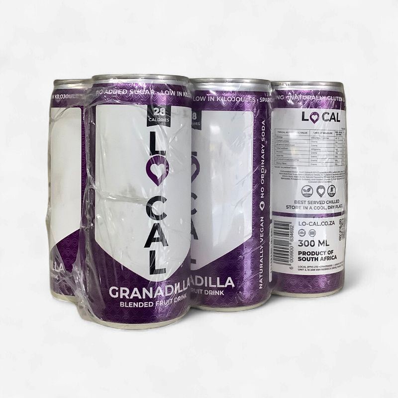 Lo-Cal Granadilla Fruit Soda  6 x 300ml