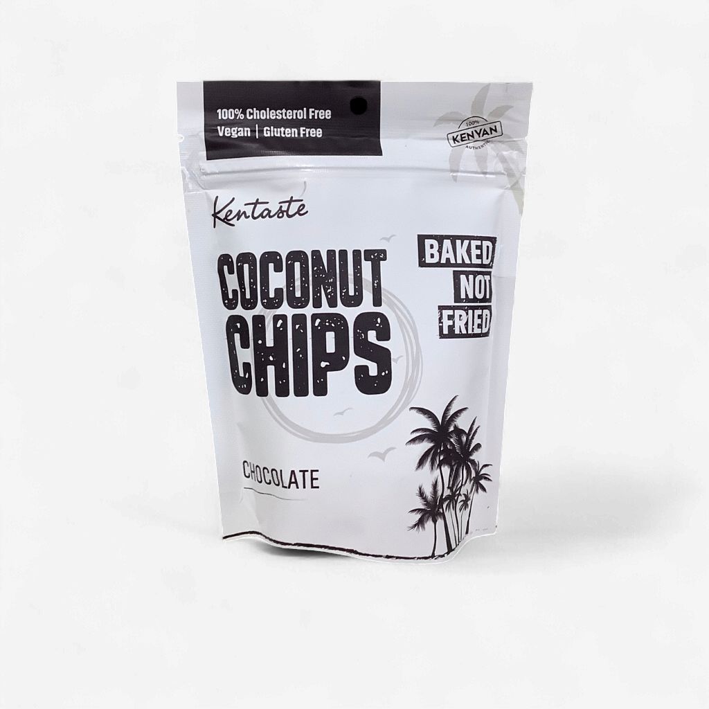 Kentaste Coconut Chips Chocolate 40g