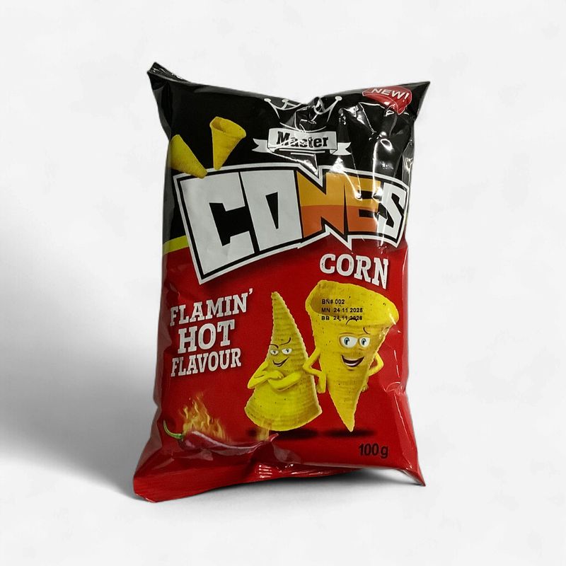 Master Cones Flamin' Hot Flavour 100g