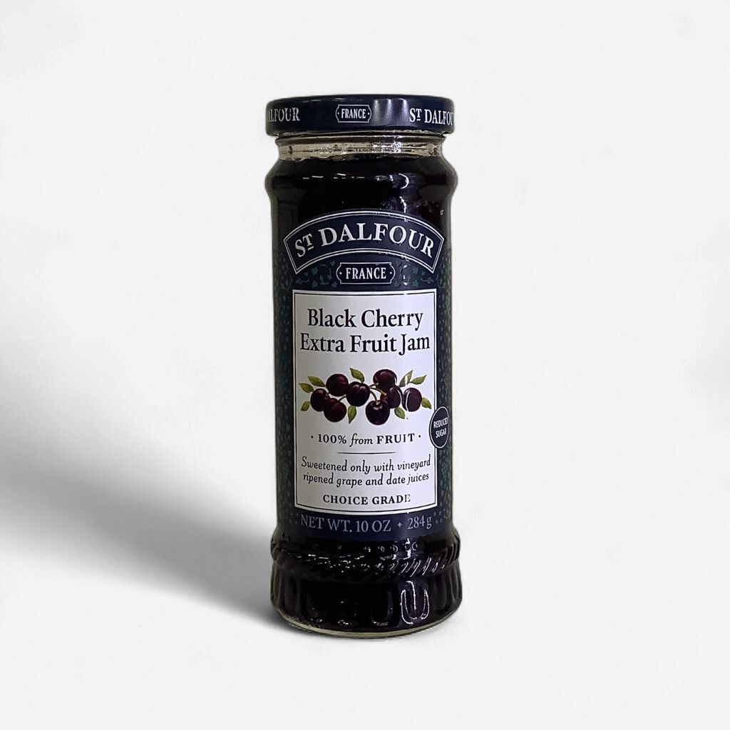 St. Dalfour Black Cherry Extra Fruit Jam 284g