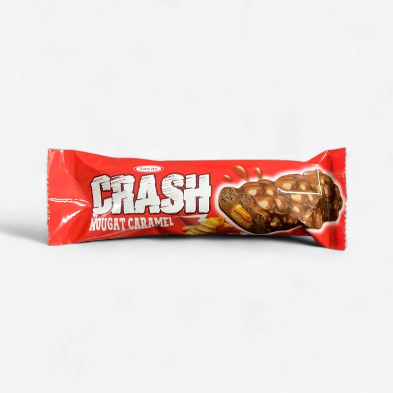 Crash Nougat Caramel  Bar 40g