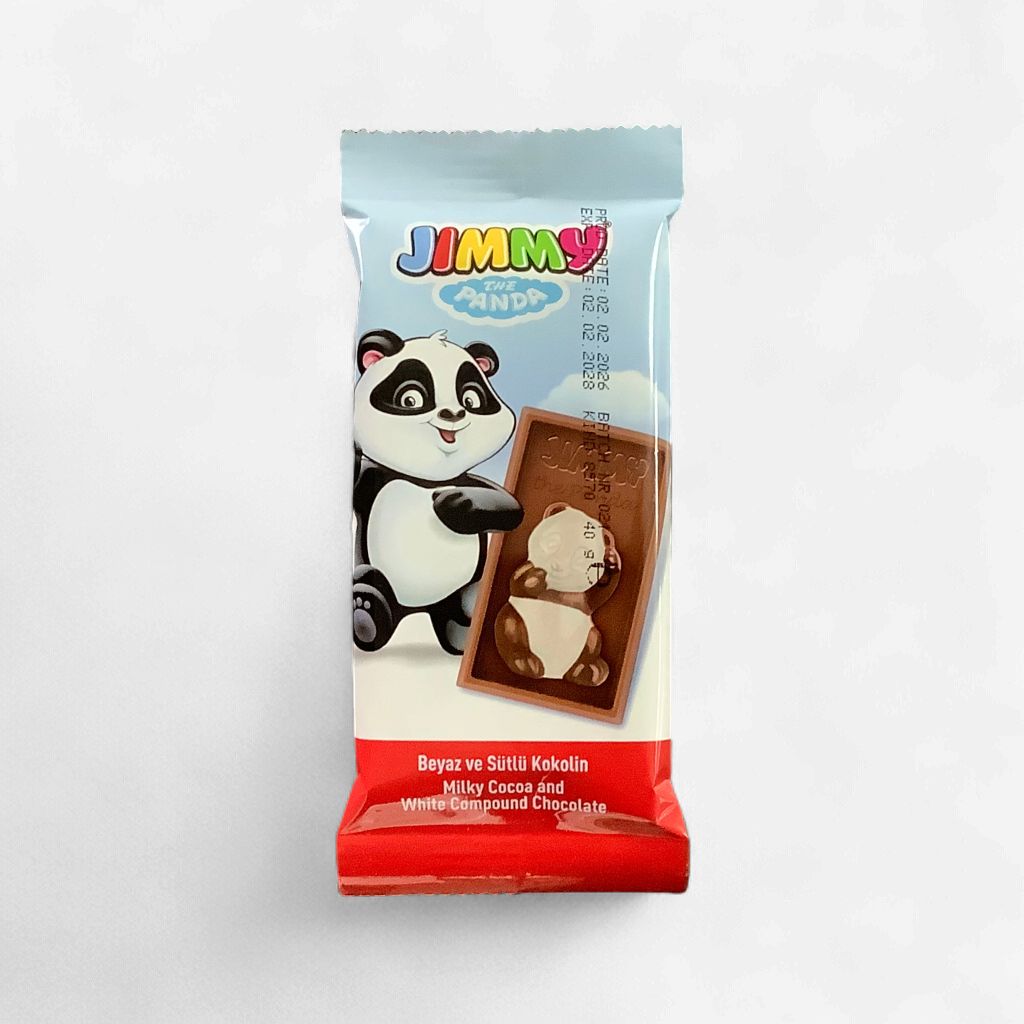 Jimmy The Panda Chocolate Bar 40g