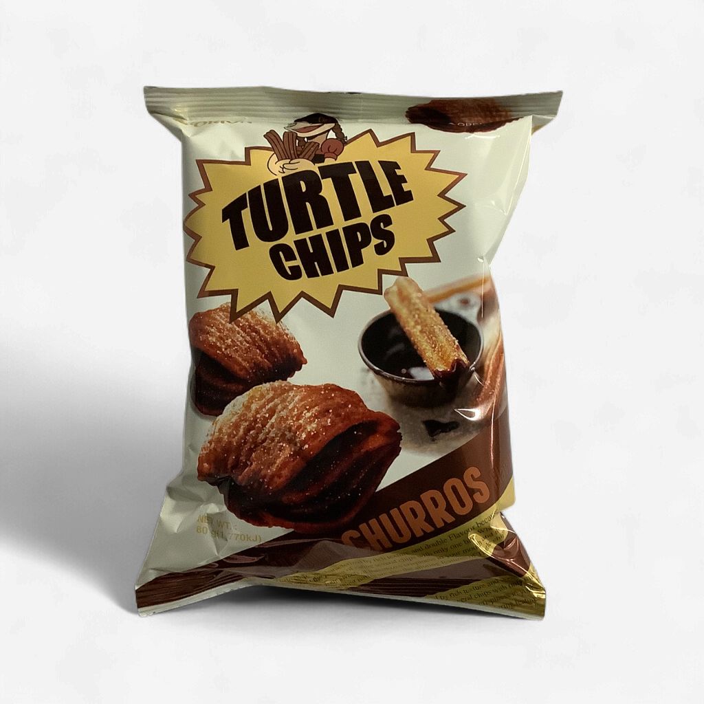Turtle Chips Choco Churros 80g