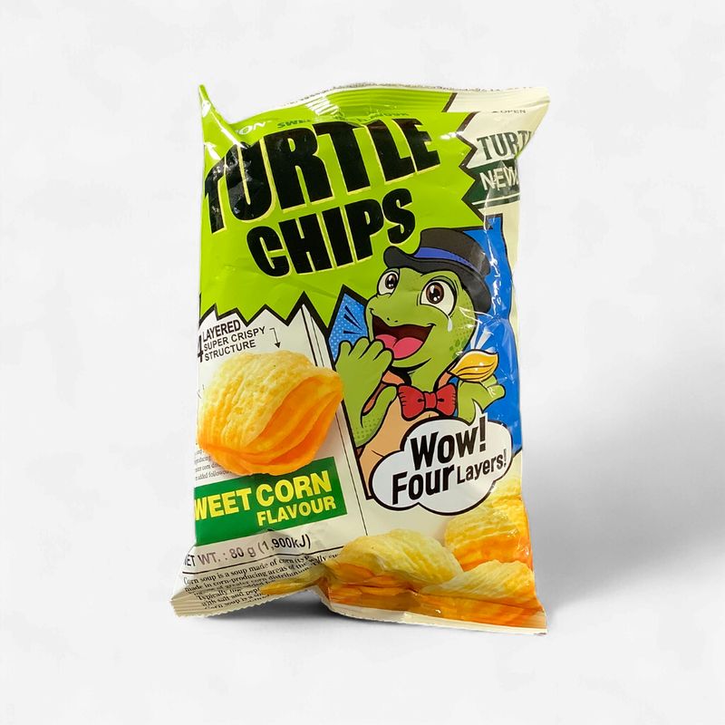 Turtle Chips Sweetcorn Flavour 80g