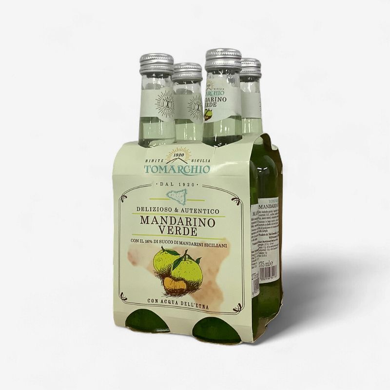 Tomarchio Green Mandarin Soda 4 x 275ml