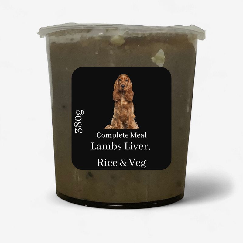 Lambs Liver , Rice &amp; Veg 380g