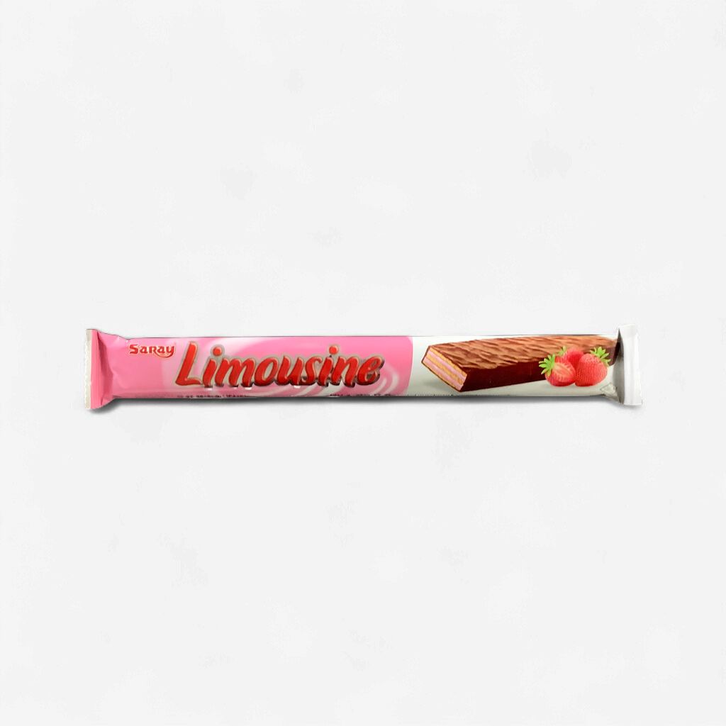 Limousine  Cocoa Coated Wafer With Strawberry Cream 32g